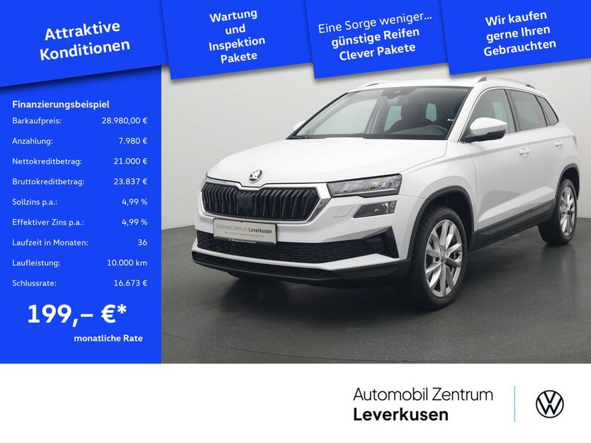 Skoda Karoq 22.787 km 30.180 € Leverkusen 51379