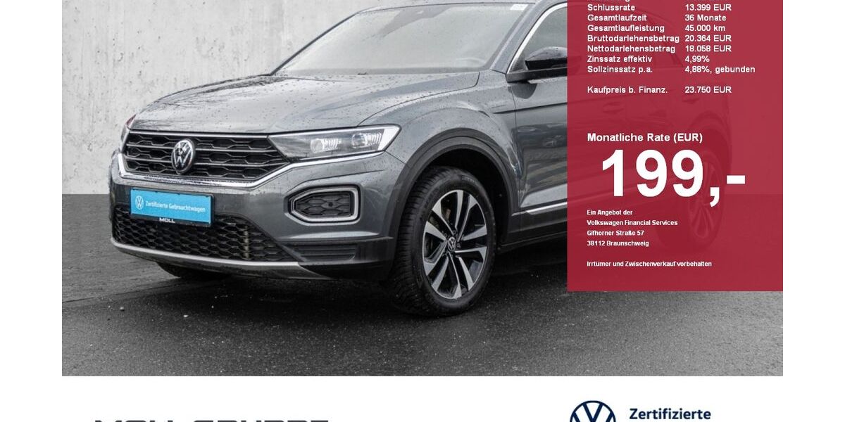 VW T-Roc 21.000 km 23.750 &euro; Düsseldorf 40474
