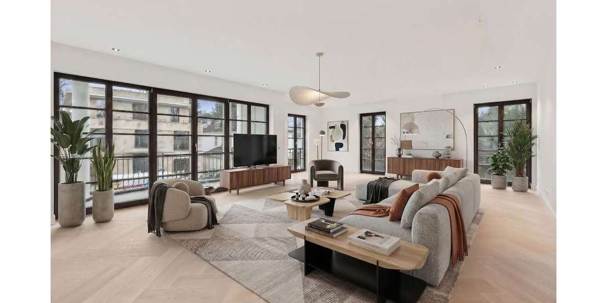 Etagenwohnung Düsseldorf - Zoo Zoo - 4 Zimmer, 160 m&sup2;, 2.310.000&euro; | Angebot:23301092