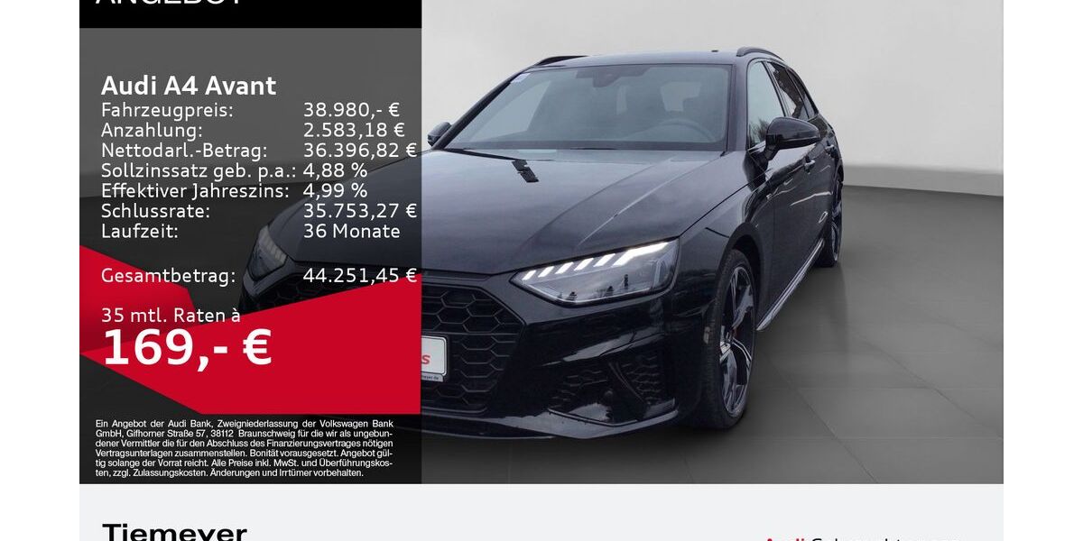 Audi A4 19.728 km 37.960 &euro; Remscheid 42897