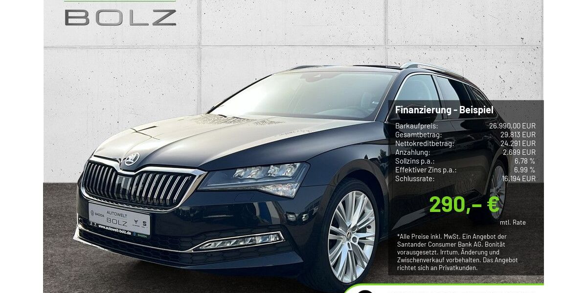 Skoda Superb 71.646 km 26.777 &euro; Pulheim-Brauweiler 50259