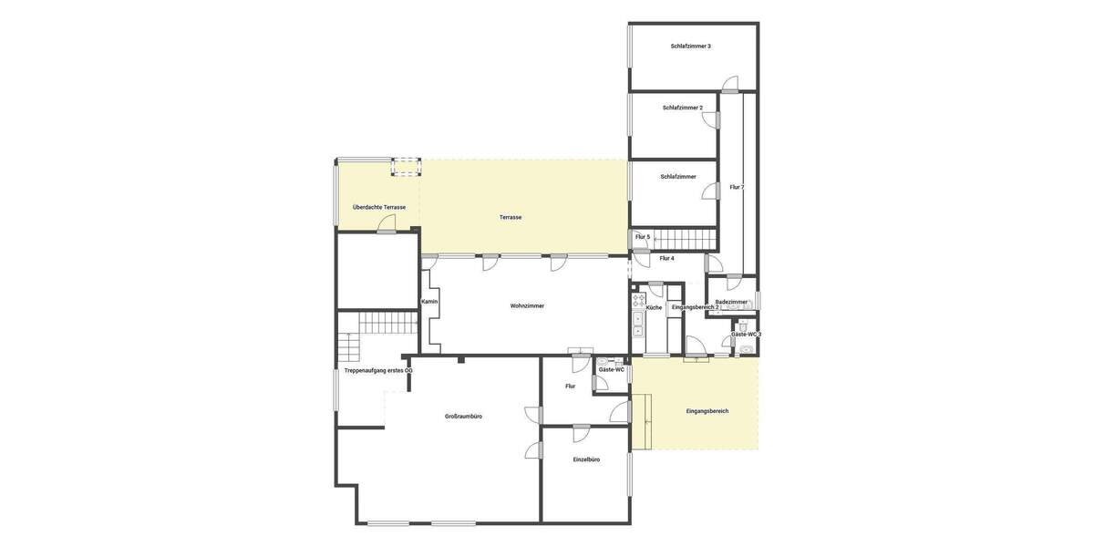 Leverkusen-Rheindorf: Wohnhaus mit Büro, Garten & Wellness - ca. 298 m² Wohn-Nutzfläche 7 zimmer