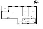 Etagenwohnung Düsseldorf Pempelfort - 3 Zimmer, 99 m&sup2;, 750.000&euro; | Angebot:26106470