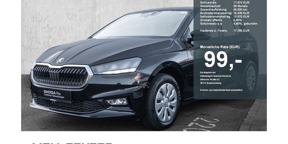 Skoda Fabia 11.853 km 17.790 &euro; Düsseldorf 40474