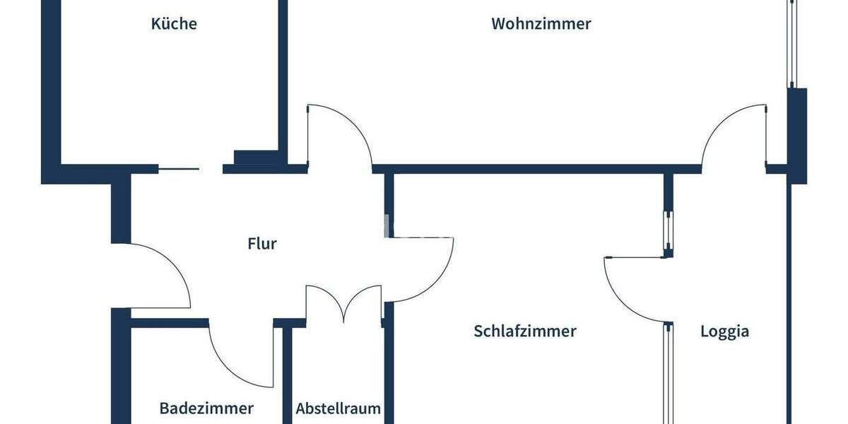 Attraktive 2-Zimmer-Wohnung mit West-Loggia in gepflegtem Hochhaus mit Weitblick 2 zimmer