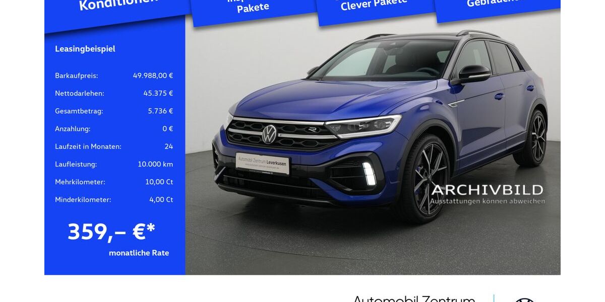 VW T-Roc 9.322 km 49.988 &euro; Leverkusen 51379