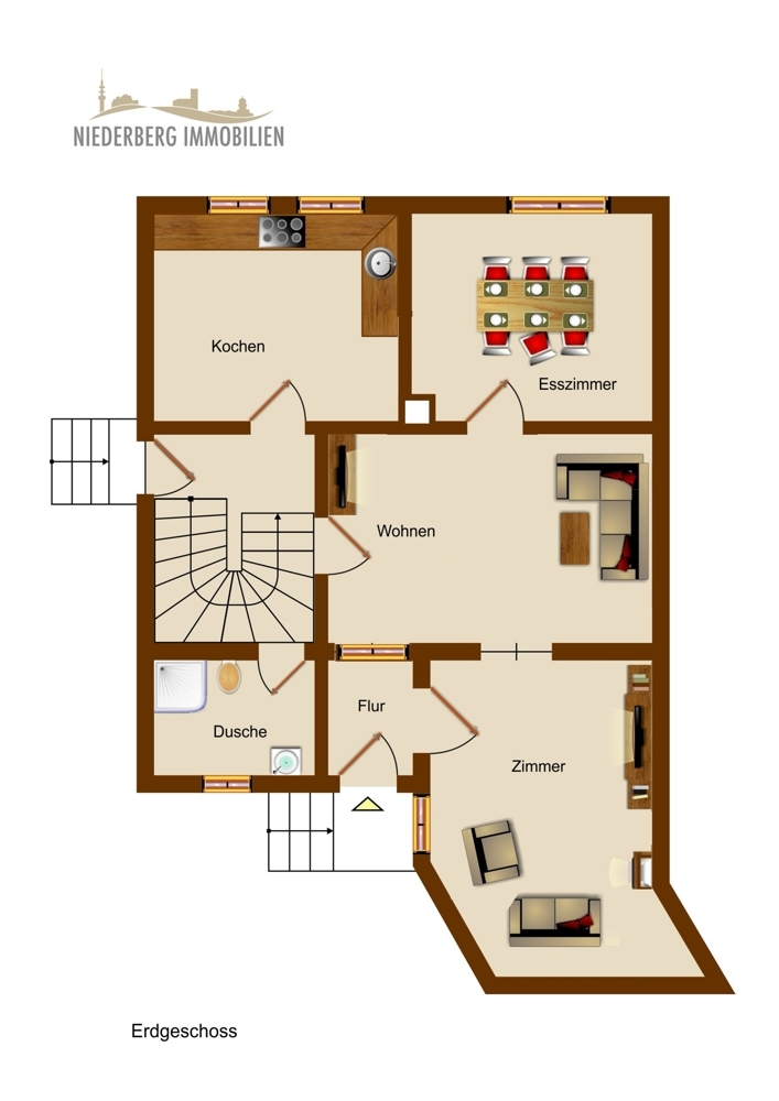 Handwerker aufgepasst: Knusperhäuschen mit Potenzial unmittelbar an Rhein und Wupper gelegen! 6 zimmer