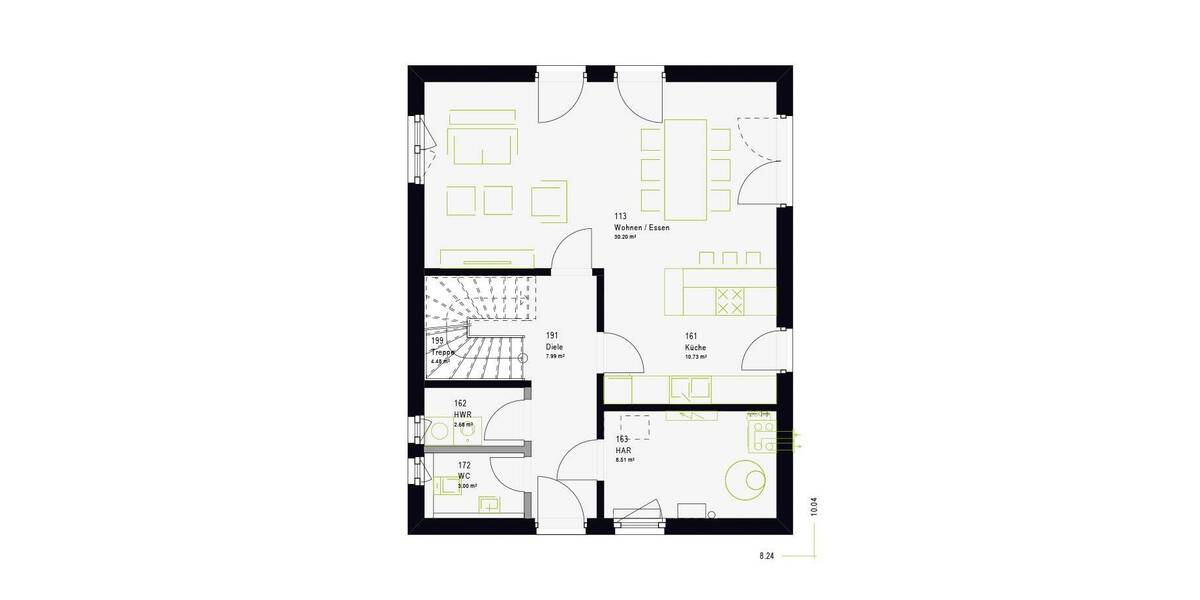 Einfamilienhaus Bergheim Niederaußem - 6 Zimmer, 125 m&sup2;, 441.498&euro; | Angebot:26788231