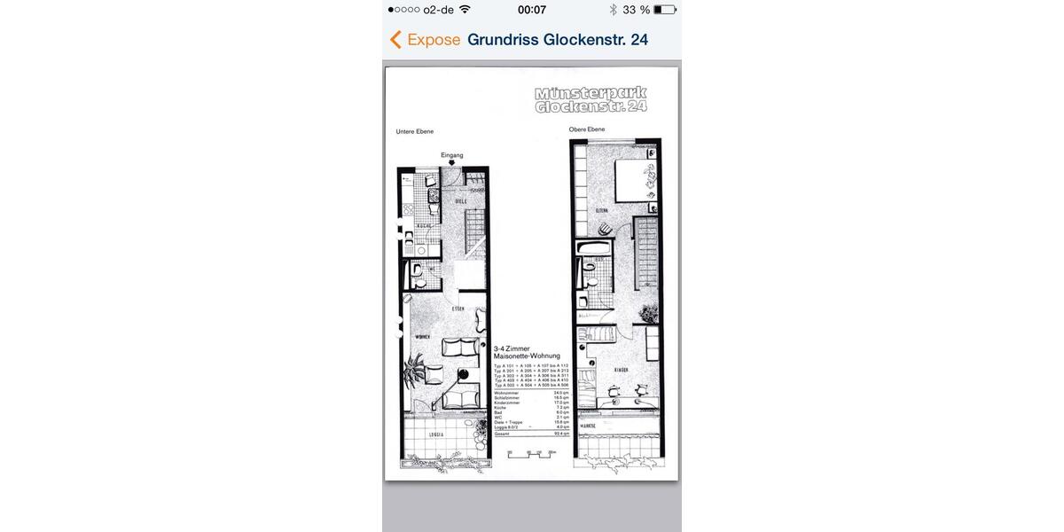 Maisonettenwohnung Düsseldorf Derendorf - 3.5 Zimmer, 93 m&sup2;, 436.500&euro; | Angebot:25167847