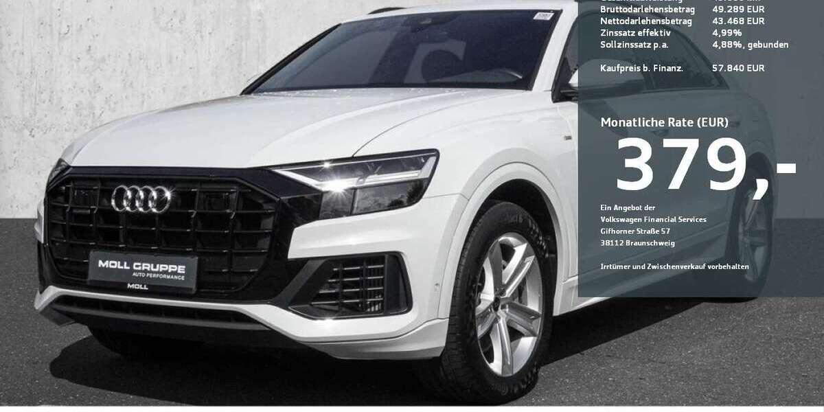 Audi Q8 49.664 km 56.980 &euro; Düsseldorf 40474