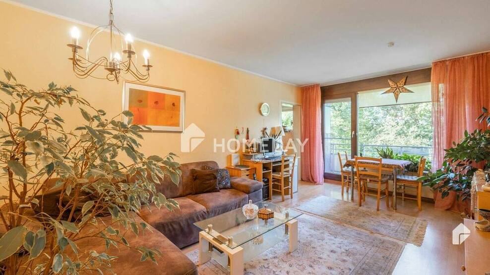 Ideal geschnittene 2-Zimmer-Wohnung mit West-Balkon, Stellplatz und Erbpacht nahe der Hildener Heide 2 zimmer