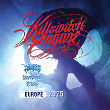 Killswitch Engage - Europe 2025 27.11.2025 Sporthalle Hamburg