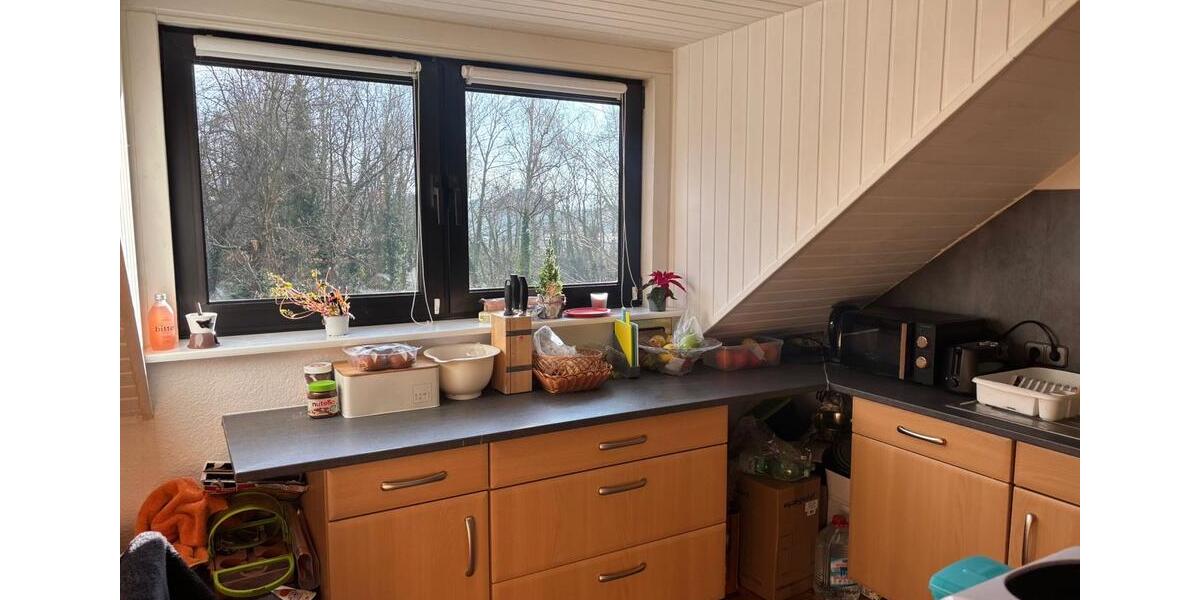 Ruhige 3-Zimmer-Dachgeschosswohnung mit Balkon&Gartennutzung 3 zimmer