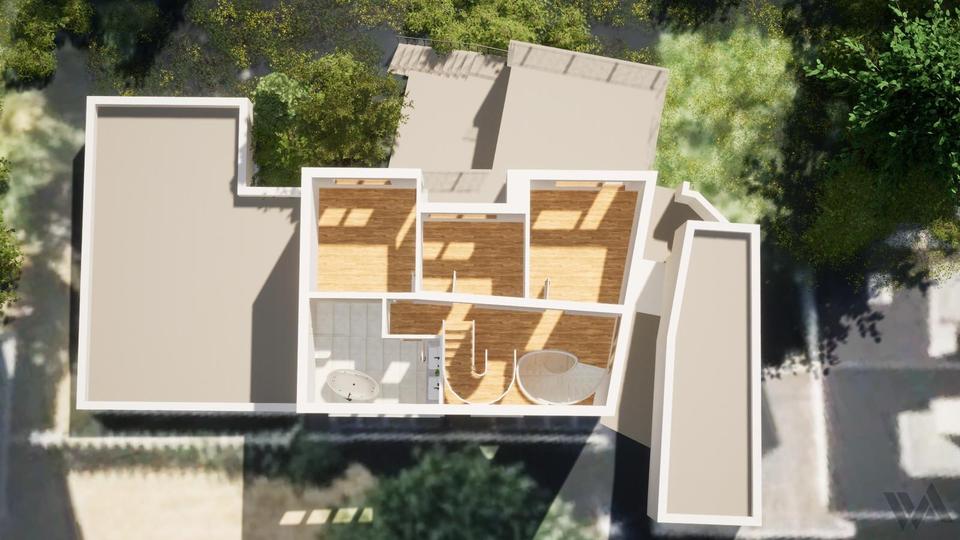 Luxuriös saniertes Einfamilienhaus mit Atelier & großem Garten zimmer