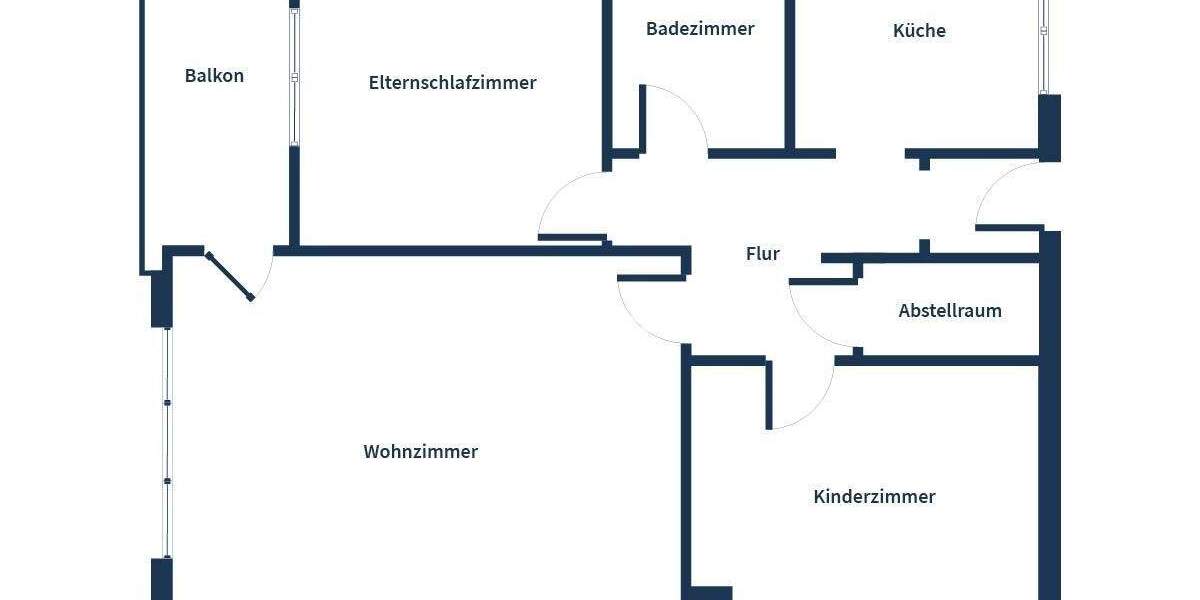 Etagenwohnung Leverkusen Lützenkirchen - 3 Zimmer, 78 m&sup2;, 160.000&euro; | Angebot:25212879