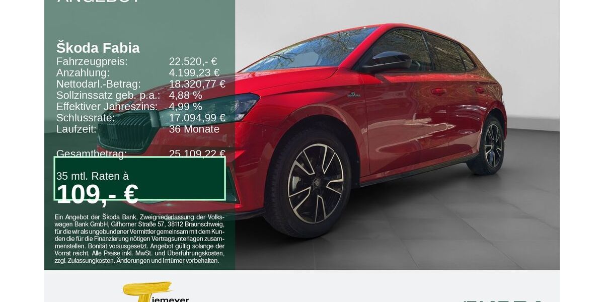 Skoda Fabia 18.128 km 21.970 &euro; Remscheid 42857
