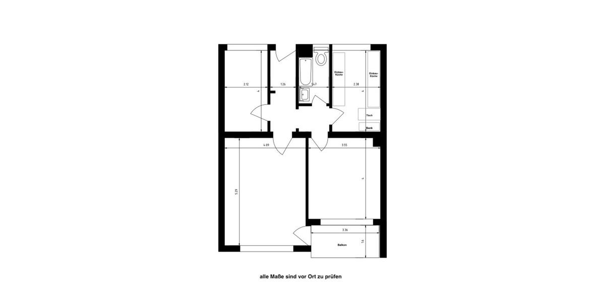 WHG 1.OG mit Balkon + Garage + Bahnanbindung ***von Privat*** 3 zimmer