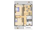 Etagenwohnung Neuss Erfttal - 3 Zimmer, 72 m&sup2;, 769&euro; | Angebot:26389129