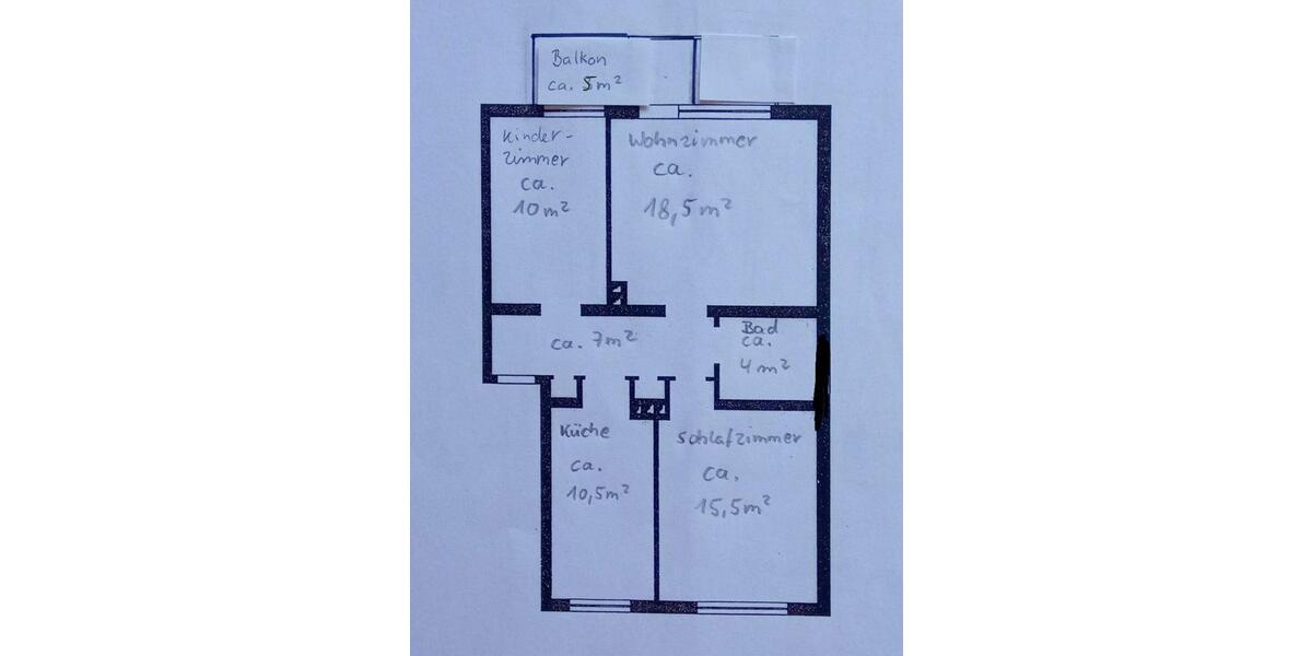 Etagenwohnung Köln Rodenkirchen - 3 Zimmer, 68 m&sup2;, 388.000&euro; | Angebot:24525341