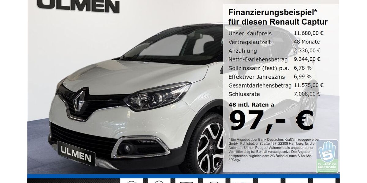 Renault Captur 83.431 km 11.680 &euro; Düsseldorf 40233