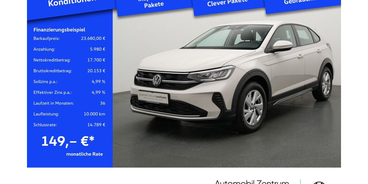 VW Taigo 9.336 km 20.380 &euro; Leverkusen 51379