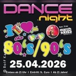 Dance Night 80/90er mit DJ Marc Kiss