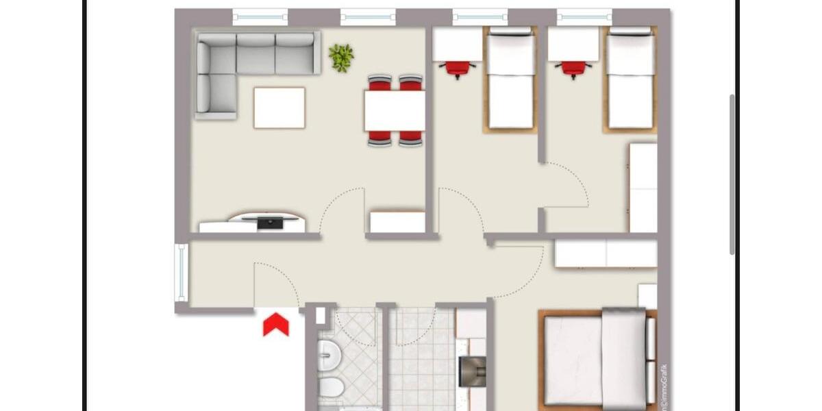 Etagenwohnung Solingen Central - 4 Zimmer, 71 m&sup2;, 165.000&euro; | Angebot:26945401
