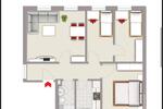 Etagenwohnung Solingen Central - 4 Zimmer, 71 m&sup2;, 165.000&euro; | Angebot:26945401