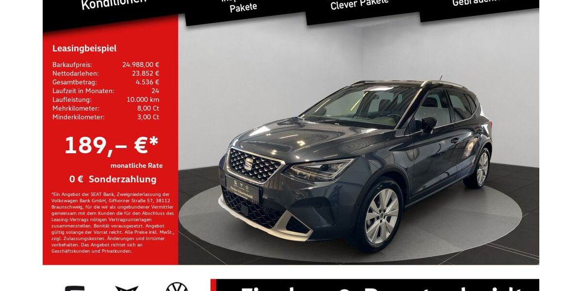 Seat Arona 26.698 km 24.988 &euro; Lohmar 53797