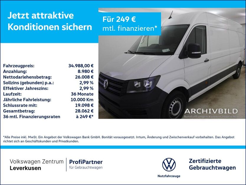 VW Crafter 15.999 km 34.988 € Leverkusen 51379