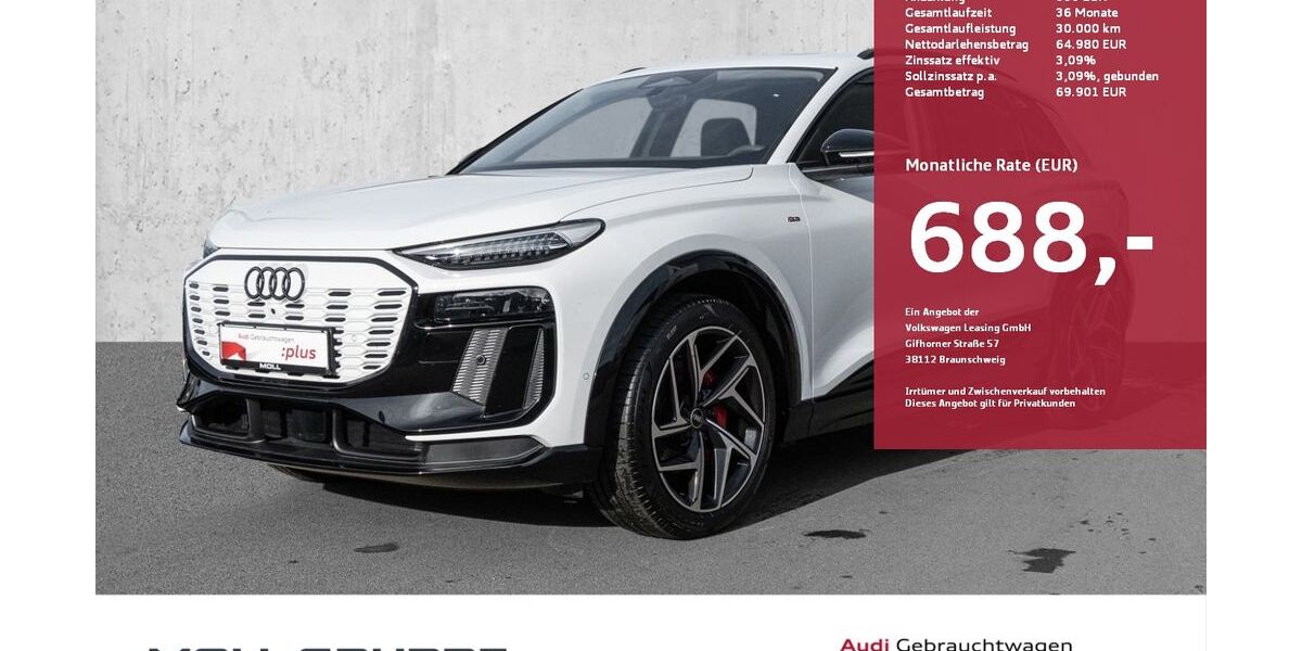 Audi Q6 e-tron 3.940 km 64.920 &euro; Düsseldorf 40549