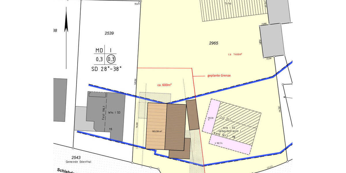 Grundstück Odenthal Erberich - 279.000&euro; | Angebot:23950901