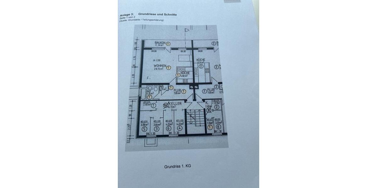 Etagenwohnung Neuss - 1 Zimmer, 52 m&sup2;, 159.000&euro; | Angebot:26958684