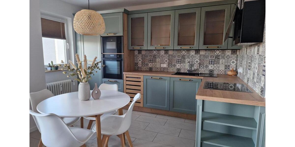 Bezugsfertig & modern:3-Zi-Wohnung mit Einbauküche, Balkon&Garage 3 zimmer