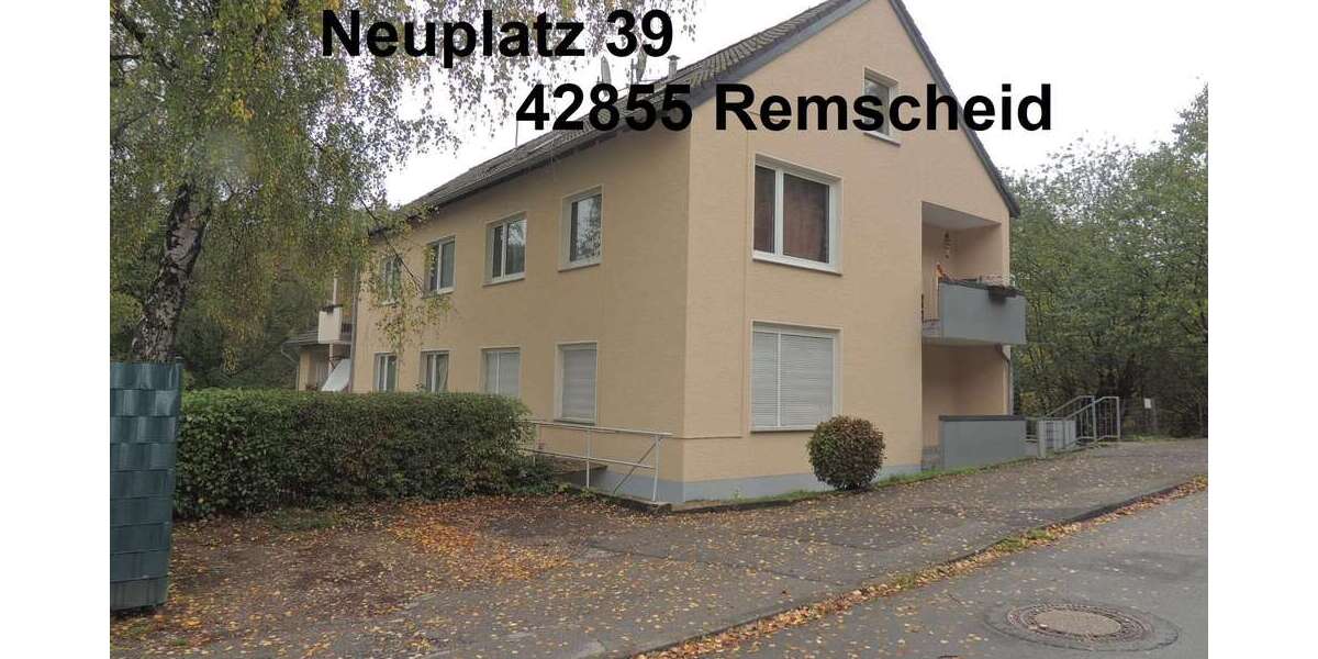 Wohnung zum Mieten in Remscheid 480 € 64 m² 3 zimmer