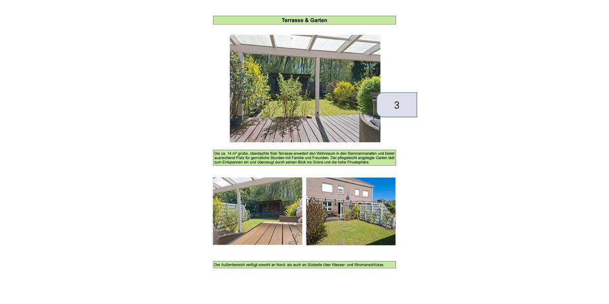 Reihenhaus Remscheid Lüttringhausen - 5 Zimmer, 120 m&sup2;, 349.000&euro; | Angebot:27113643