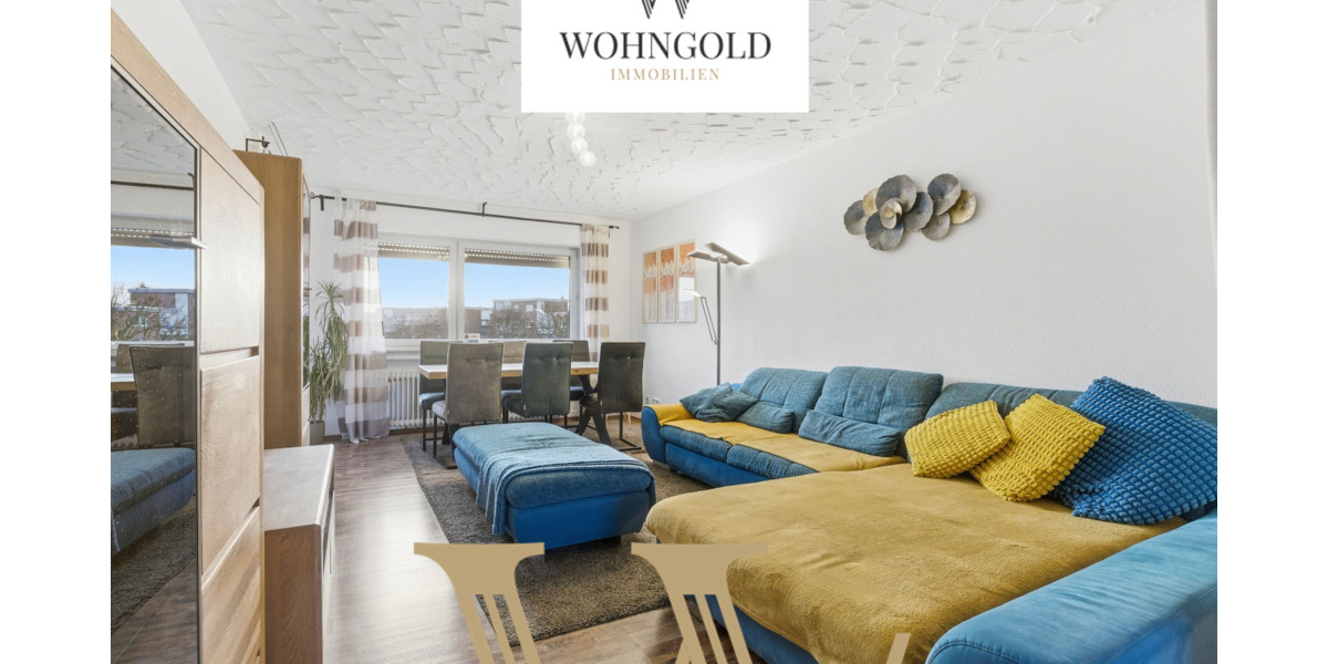 Komfortables Zuhause: 4 Zimmer, Balkon & viel Licht 4 zimmer