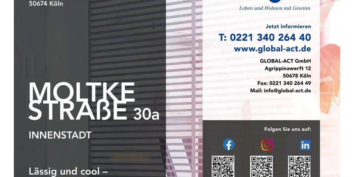 Etagenwohnung Köln Neustadt-Süd - 4 Zimmer, 100 m&sup2;, 679.000&euro; | Angebot:26401828