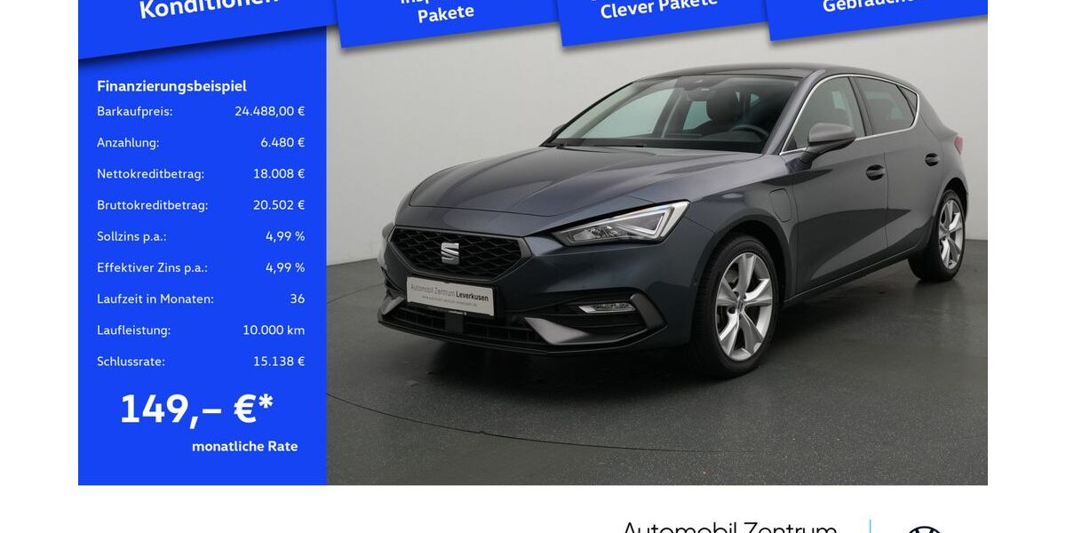 Seat Leon 32.954 km 24.480 &euro; Leverkusen 51379