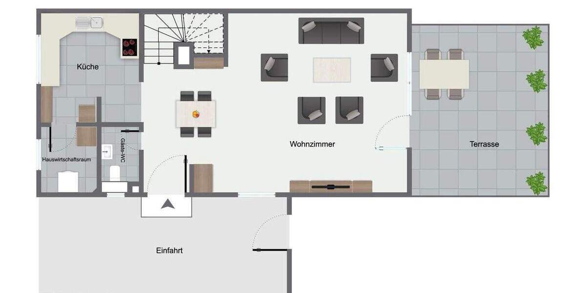Gepflegtes Einfamilienhaus mit Garten 4 zimmer