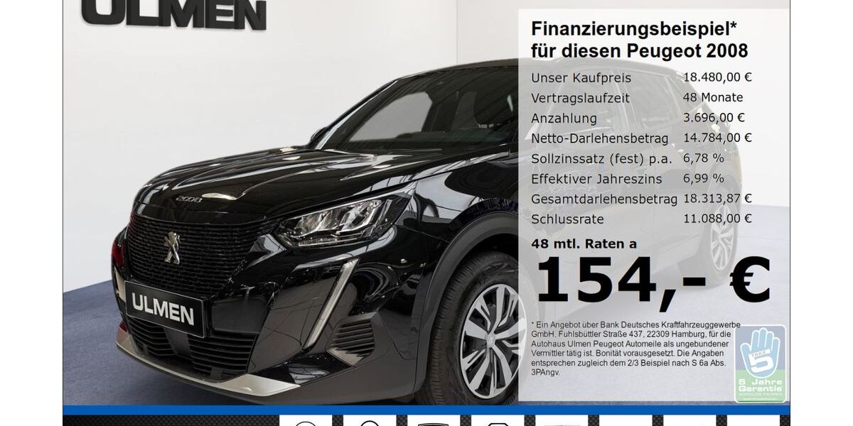 Peugeot 2008 27.950 km 18.480 &euro; Düsseldorf 40233
