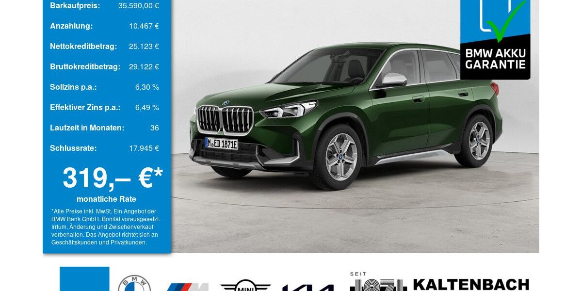 BMW iX1 39.359 km 34.890 &euro; Bergisch Gladbach 51469
