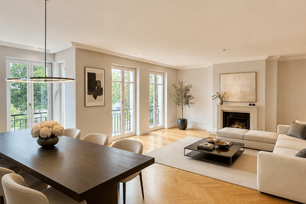 Wohnung Düsseldorf Golzheim - 4 Zimmer, 165 m&sup2;, 4.700&euro; | Angebot:27341403