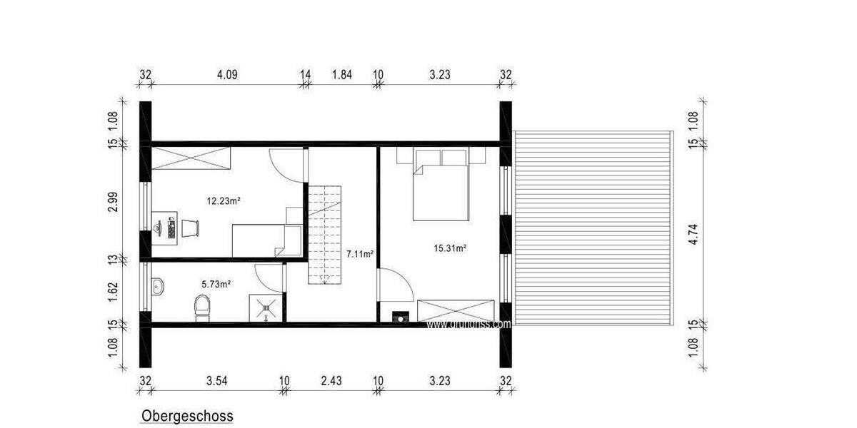Reihenmittelhaus Köln Junkersdorf - 5 Zimmer, 128 m&sup2;, 819.500&euro; | Angebot:25109239