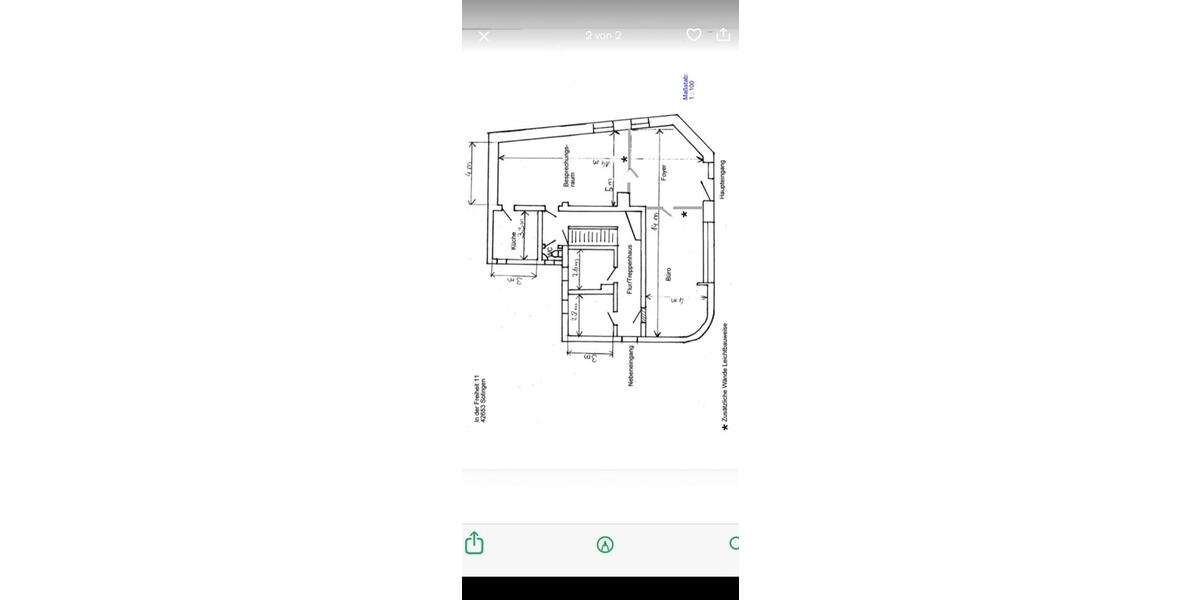 Gewerbeobjekt Solingen Central - 980&euro; | Angebot:25106894