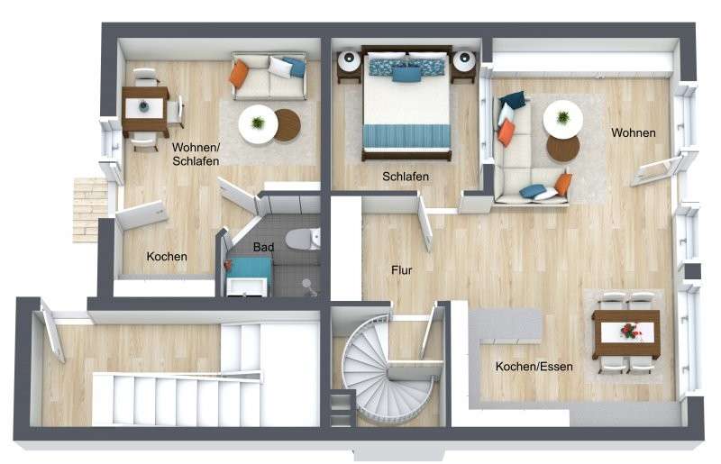 Wohnung zum Kaufen in Lohmar 269.000 € 90 m²