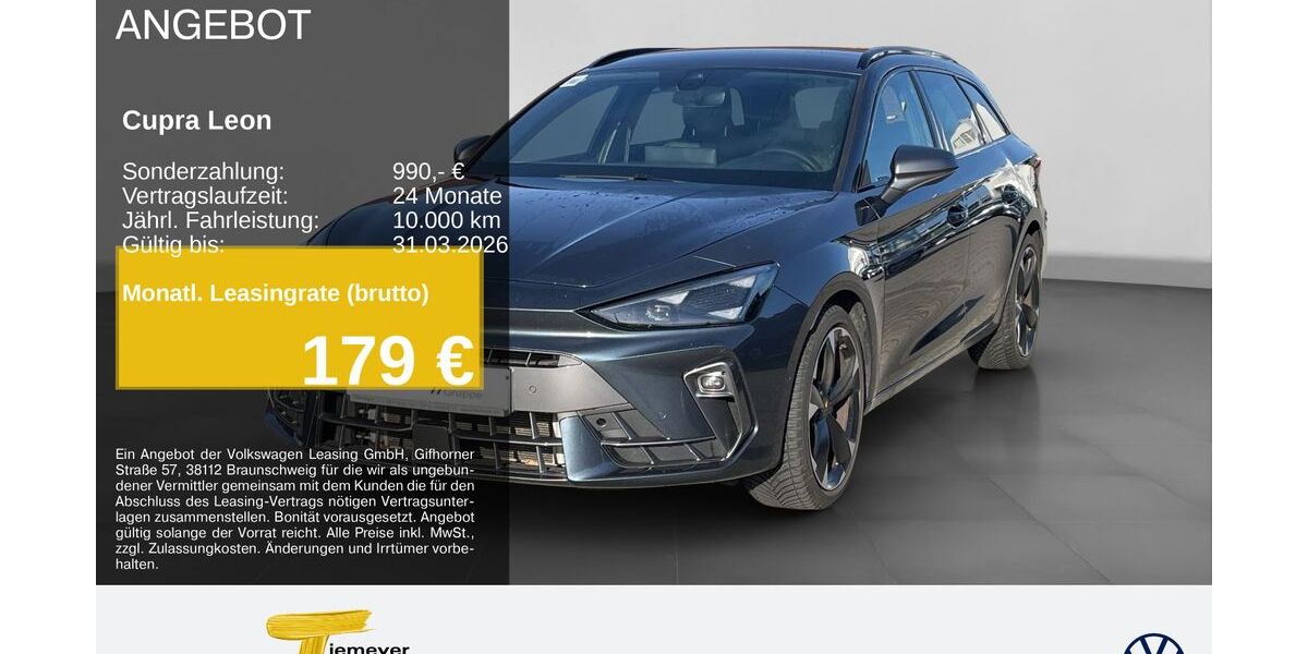 Cupra Leon 23.570 km 29.490 &euro; Remscheid 42897