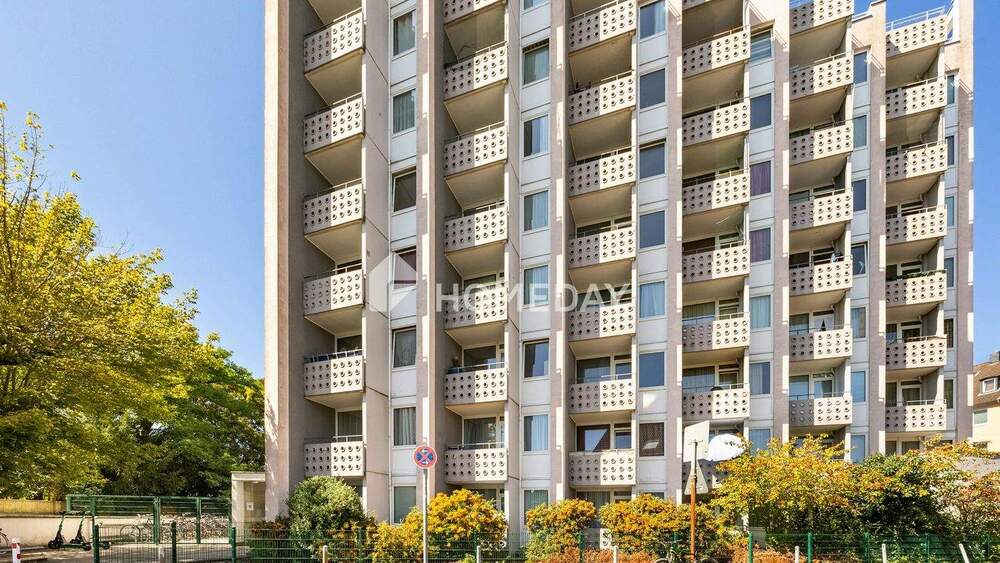 Ideal geschnittene Singlewohnung mit Westloggia im gepflegten Mehrfamilienhaus 1 zimmer