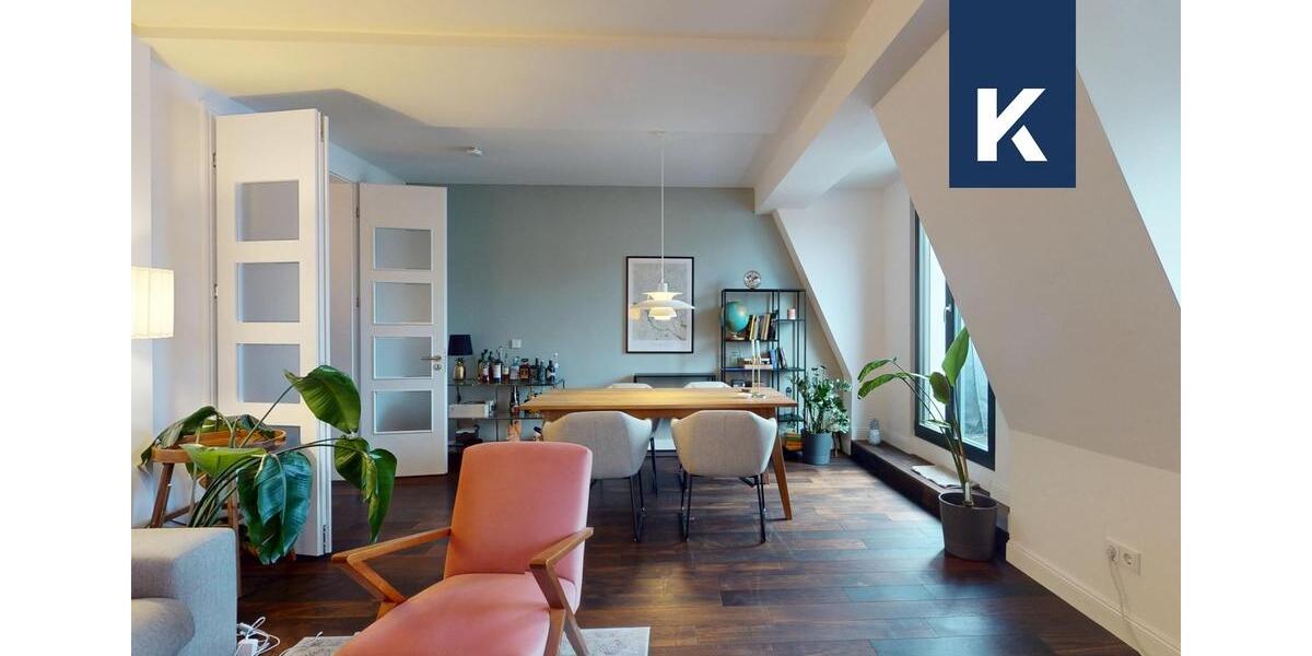 Schick, hell, besonders – 3-Zimmer-Wohnung in Nippes 3 zimmer