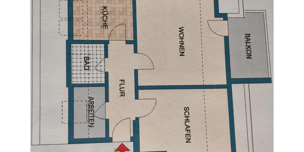 Dachgeschoßwohnung Solingen Höhscheid - 2.5 Zimmer, 53 m&sup2;, 129.000&euro; | Angebot:27111011